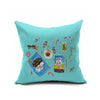Cotton Flax Pillow Cushion Cover Comprehensive    BZ099 - Mega Save Wholesale & Retail