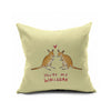 Cotton Flax Pillow Cushion Cover Comprehensive    BZ120 - Mega Save Wholesale & Retail