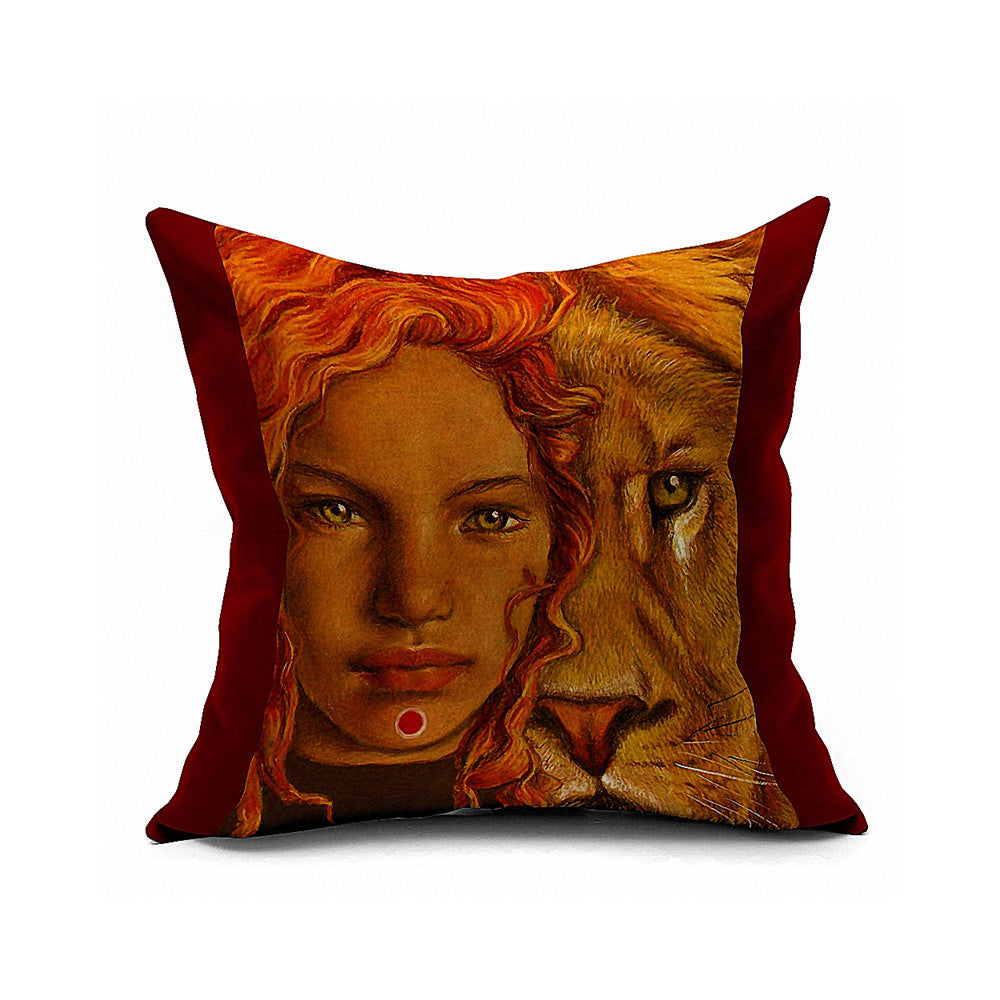 Cotton Flax Pillow Cushion Cover Comprehensive    BZ177 - Mega Save Wholesale & Retail