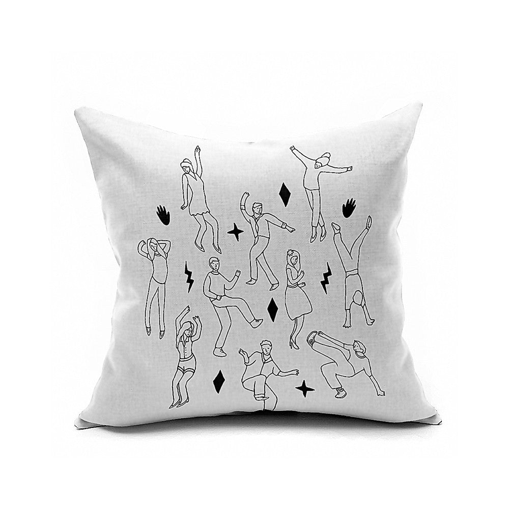 Cotton Flax Pillow Cushion Cover Comprehensive    BZ195 - Mega Save Wholesale & Retail