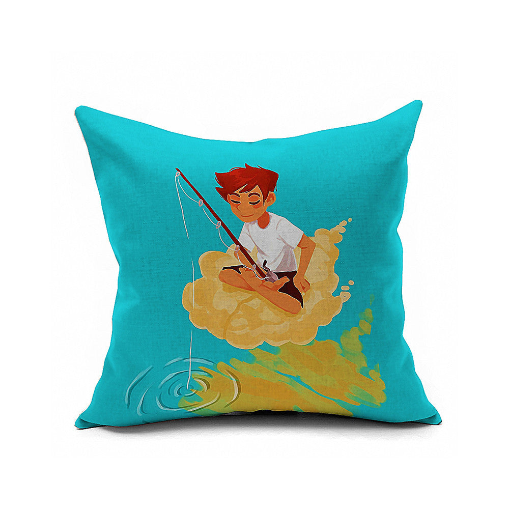 Cotton Flax Pillow Cushion Cover Comprehensive    BZ196 - Mega Save Wholesale & Retail