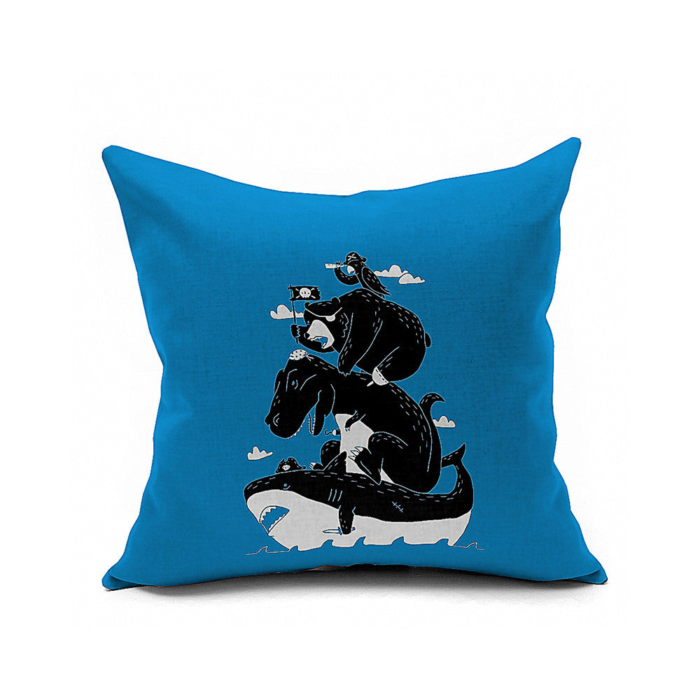 Cotton Flax Pillow Cushion Cover Comprehensive    BZ225 - Mega Save Wholesale & Retail