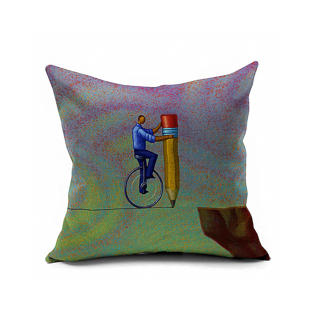 Cotton Flax Pillow Cushion Cover Comprehensive    BZ240 - Mega Save Wholesale & Retail