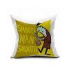 Cotton Flax Pillow Cushion Cover Comprehensive    BZ243 - Mega Save Wholesale & Retail