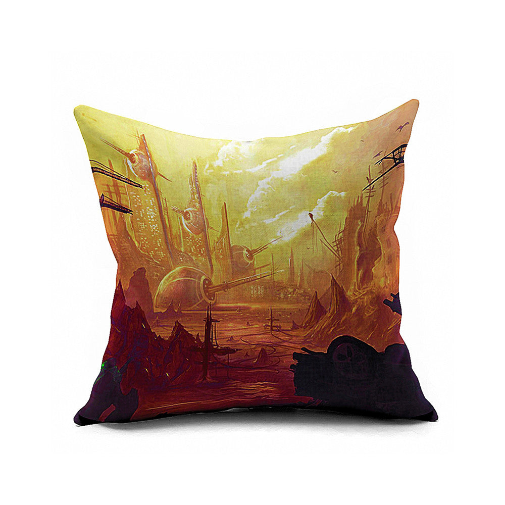 Cotton Flax Pillow Cushion Cover Comprehensive    BZ246 - Mega Save Wholesale & Retail
