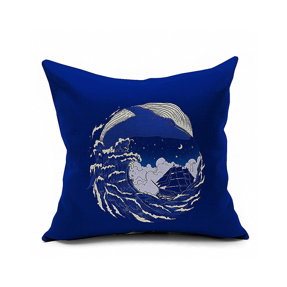 Cotton Flax Pillow Cushion Cover Comprehensive    BZ252 - Mega Save Wholesale & Retail