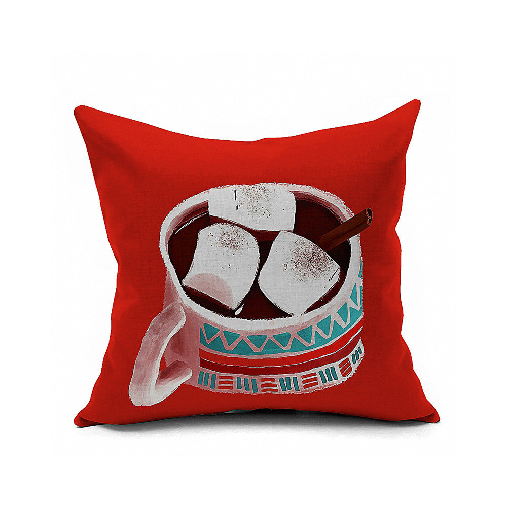 Cotton Flax Pillow Cushion Cover Comprehensive    BZ253 - Mega Save Wholesale & Retail