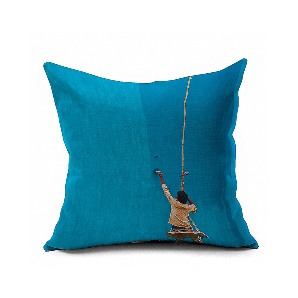 Cotton Flax Pillow Cushion Cover Comprehensive    BZ261 - Mega Save Wholesale & Retail