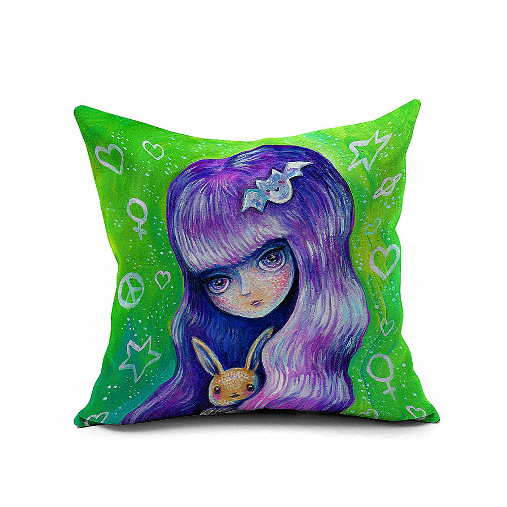 Cotton Flax Pillow Cushion Cover Comprehensive    BZ272 - Mega Save Wholesale & Retail