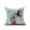 Cotton Flax Pillow Cushion Cover Comprehensive    BZ274 - Mega Save Wholesale & Retail