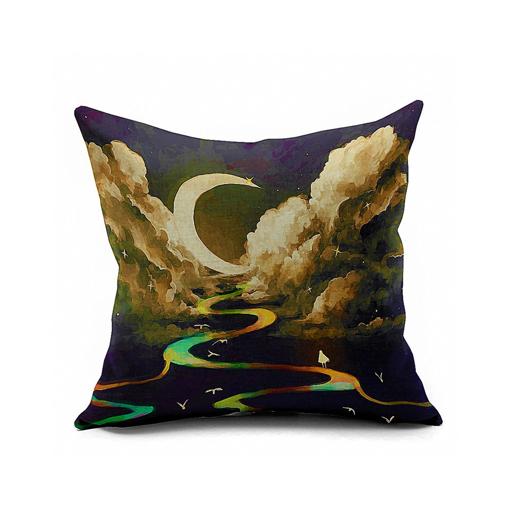 Cotton Flax Pillow Cushion Cover Comprehensive    BZ277 - Mega Save Wholesale & Retail