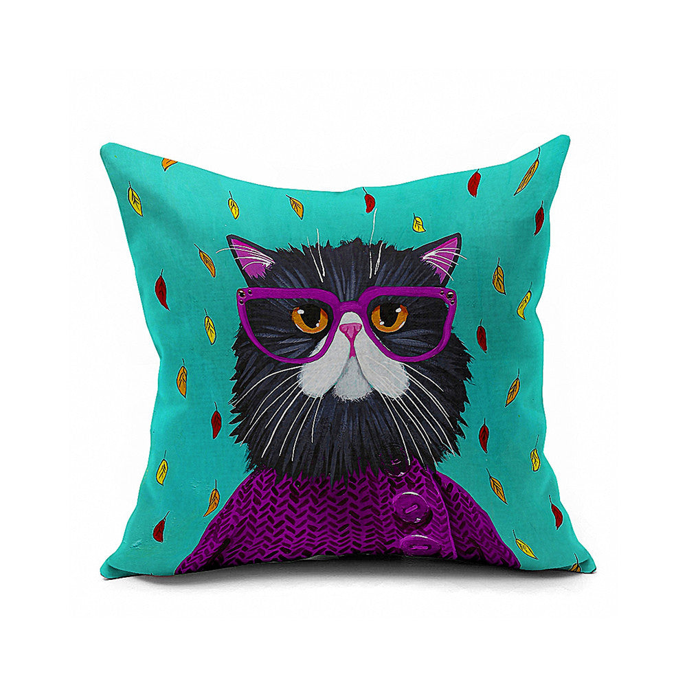 Cotton Flax Pillow Cushion Cover Comprehensive    BZ361 - Mega Save Wholesale & Retail