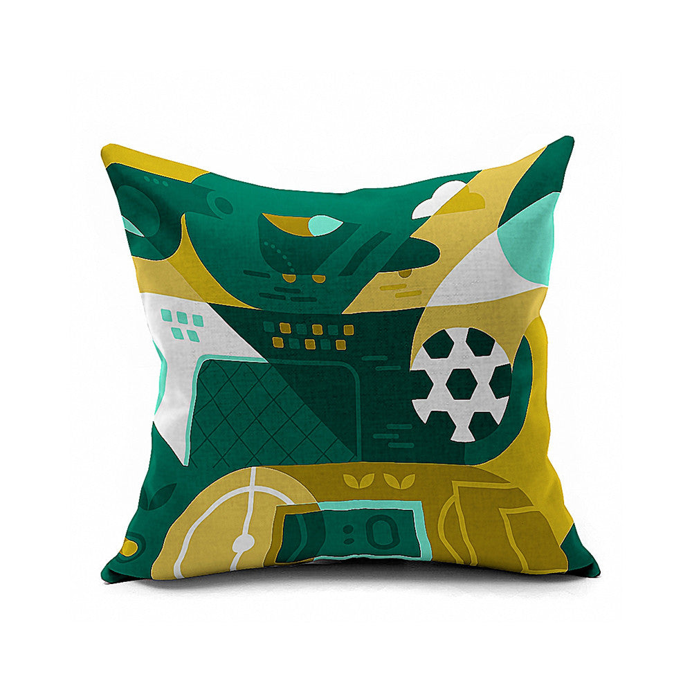 Cotton Flax Pillow Cushion Cover Comprehensive    BZ364 - Mega Save Wholesale & Retail