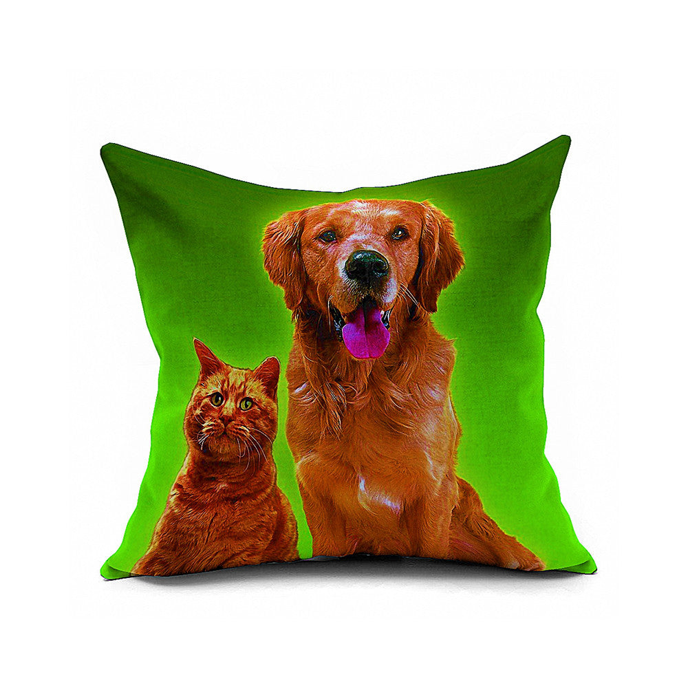 Cotton Flax Pillow Cushion Cover Comprehensive    BZ370 - Mega Save Wholesale & Retail