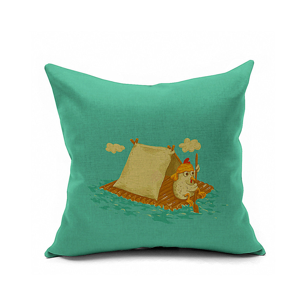 Cotton Flax Pillow Cushion Cover Comprehensive    BZ405 - Mega Save Wholesale & Retail