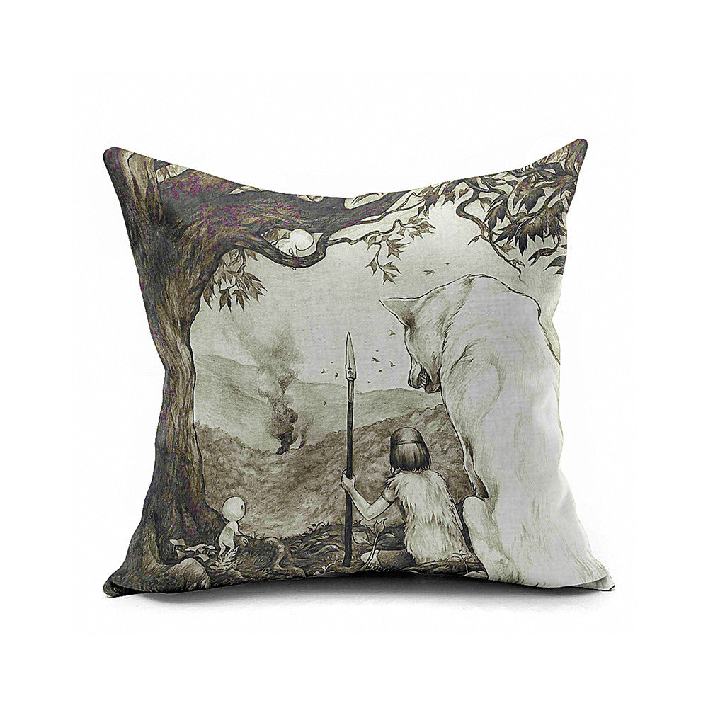 Cotton Flax Pillow Cushion Cover Comprehensive    BZ431 - Mega Save Wholesale & Retail