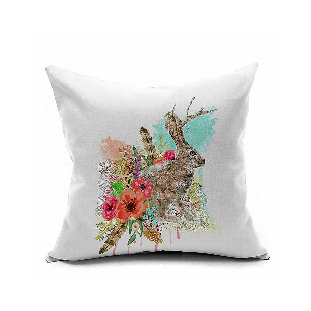 Cotton Flax Pillow Cushion Cover Comprehensive    BZ469 - Mega Save Wholesale & Retail