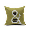 Cotton Flax Pillow Cushion Cover Comprehensive    BZ478 - Mega Save Wholesale & Retail