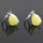 Water-drop Zircon Earrings    B yellow - Mega Save Wholesale & Retail - 2