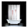 Black Tree White Fabric Bathroom Shower Curtain Polyester with 12 Hooks - Mega Save Wholesale & Retail - 3