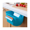 Factory direct the latest strange new kitchen gadget kitchen trash can hang plastic storage box storage box BLUE - Mega Save Wholesale & Retail