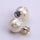 Korean version of the double-sided printing zircon pearl earrings earrings earrings Europe and America to spread the commodity wholesale fashion jewelry female  CULTURED PEARL - Mega Save Wholesale & Retail - 1