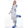 Unisex Adult Pajamas Cosplay Costume Animal Onesie Sleepwear Suit    Blue Unicorn - Mega Save Wholesale & Retail