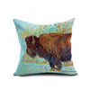 Cotton Flax Pillow Cushion Cover Animal   DW026 - Mega Save Wholesale & Retail