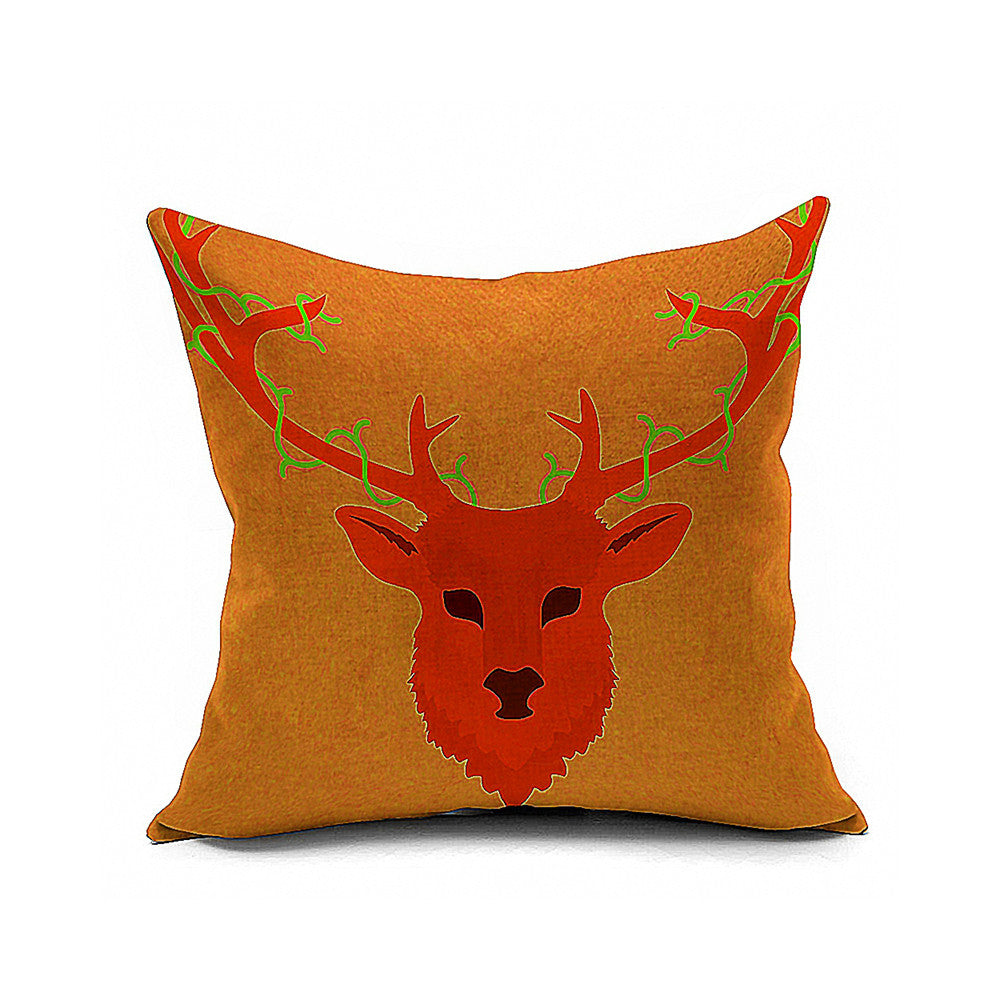 Cotton Flax Pillow Cushion Cover Animal   DW041 - Mega Save Wholesale & Retail