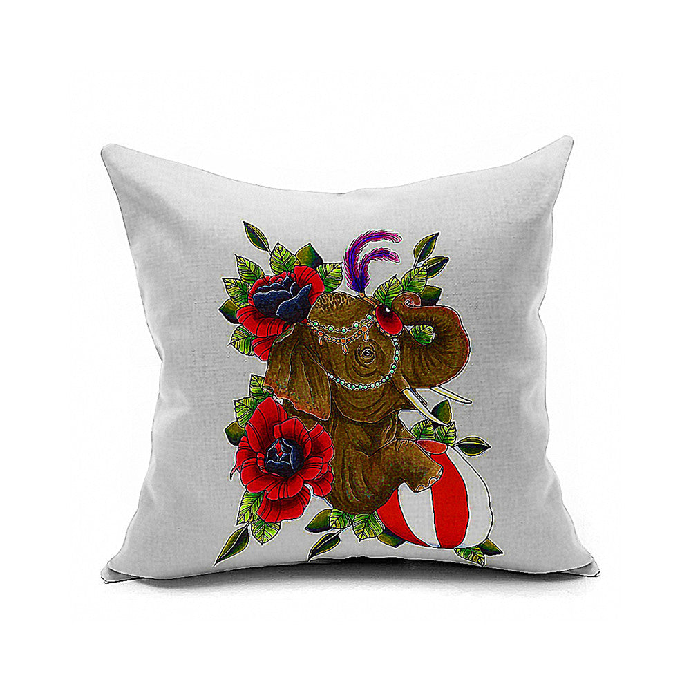 Cotton Flax Pillow Cushion Cover Animal   DW052 - Mega Save Wholesale & Retail