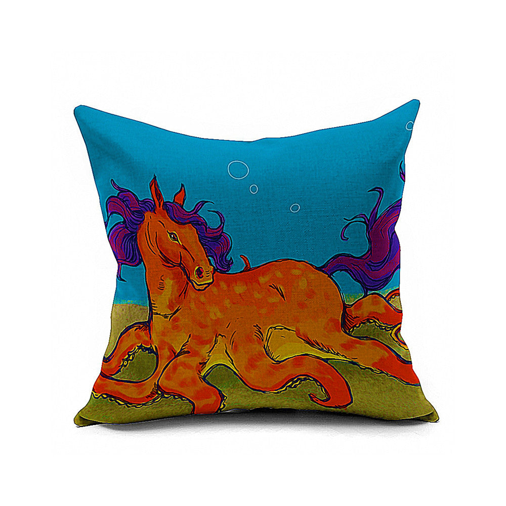 Cotton Flax Pillow Cushion Cover Animal   DW054 - Mega Save Wholesale & Retail