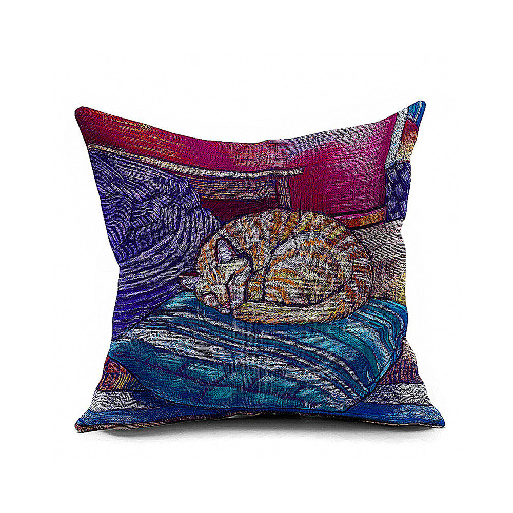 Cotton Flax Pillow Cushion Cover Animal   DW059 - Mega Save Wholesale & Retail