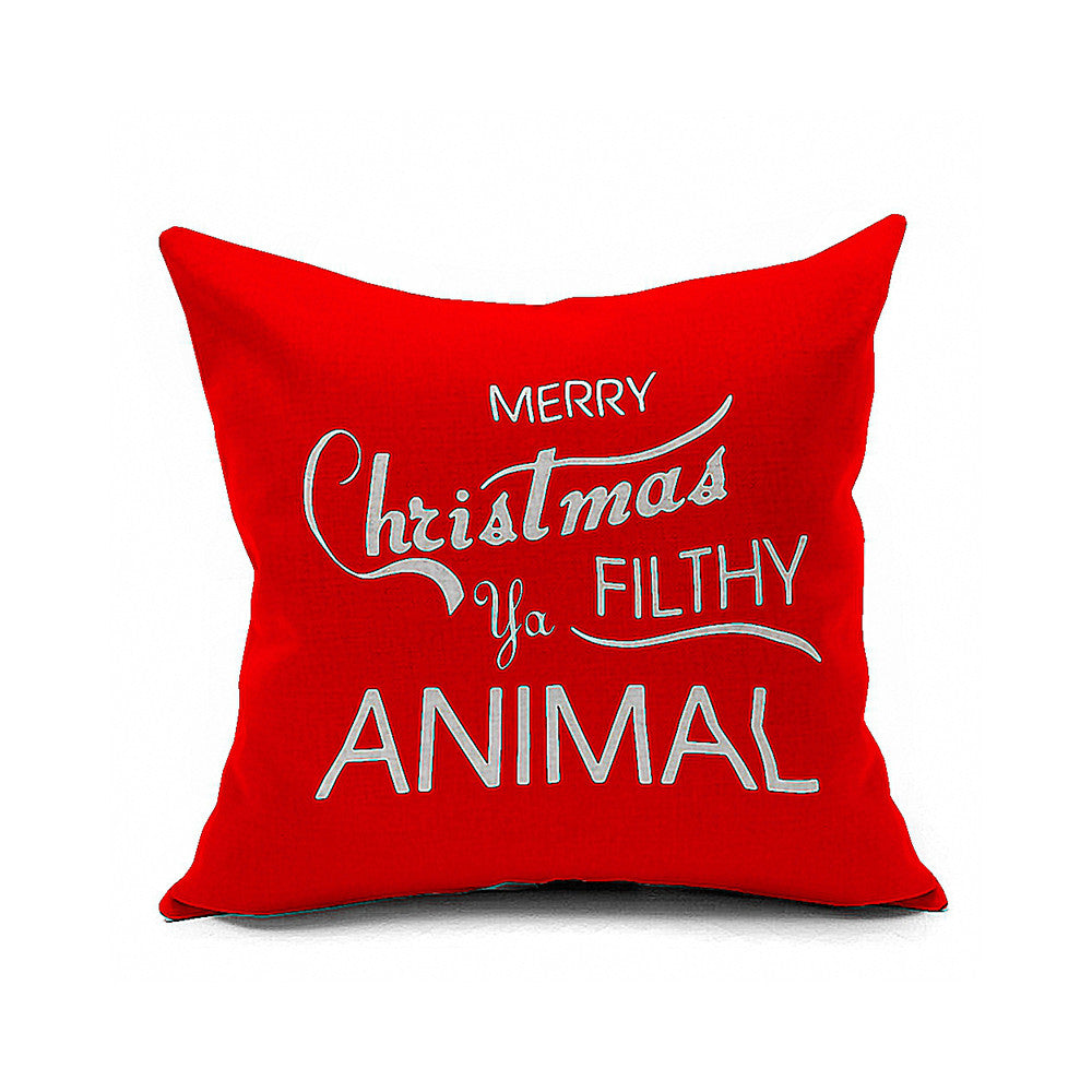 Cotton Flax Pillow Cushion Cover Animal   DW060 - Mega Save Wholesale & Retail