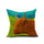 Cotton Flax Pillow Cushion Cover Animal   DW061 - Mega Save Wholesale & Retail