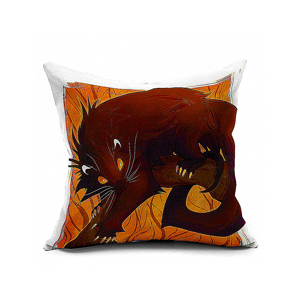 Cotton Flax Pillow Cushion Cover Animal   DW064 - Mega Save Wholesale & Retail