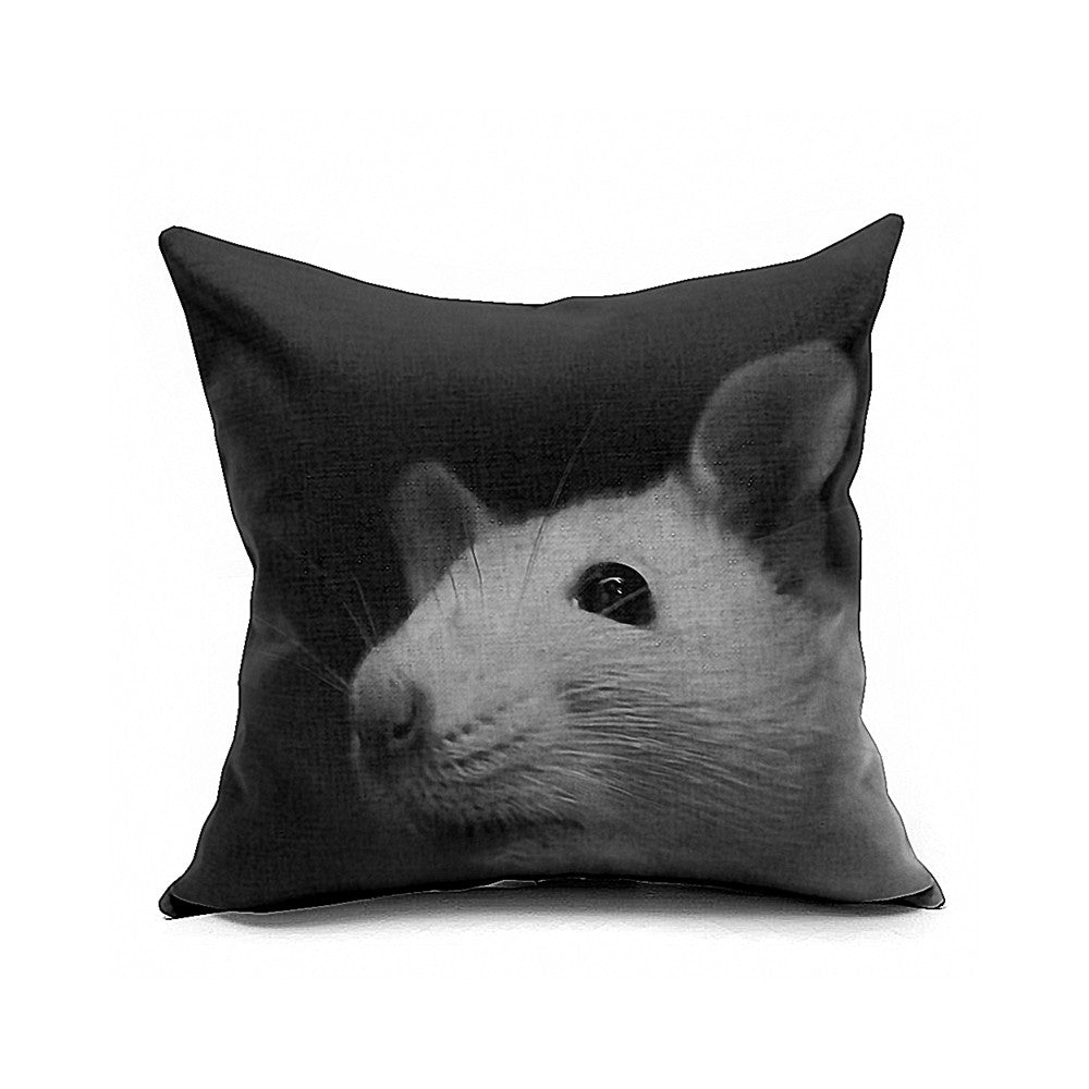 Cotton Flax Pillow Cushion Cover Animal   DW072 - Mega Save Wholesale & Retail