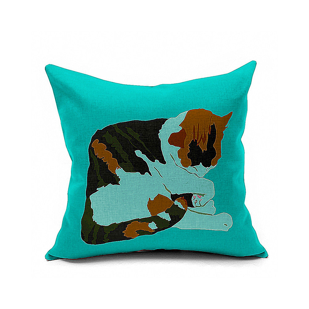 Cotton Flax Pillow Cushion Cover Animal   DW078 - Mega Save Wholesale & Retail