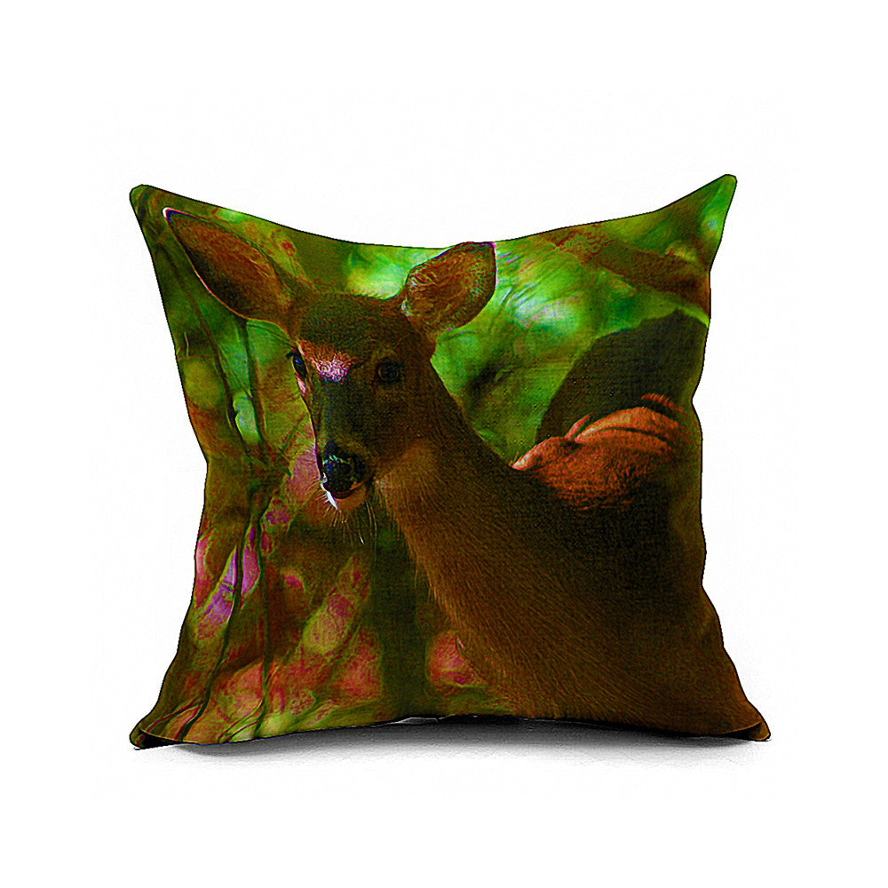 Cotton Flax Pillow Cushion Cover Animal   DW092 - Mega Save Wholesale & Retail