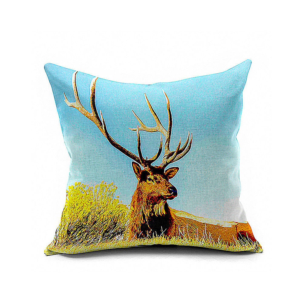 Cotton Flax Pillow Cushion Cover Animal   DW094 - Mega Save Wholesale & Retail