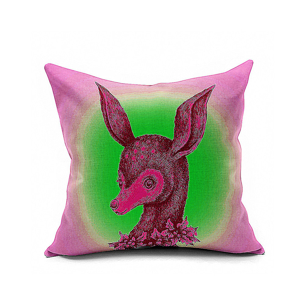 Cotton Flax Pillow Cushion Cover Animal   DW099 - Mega Save Wholesale & Retail