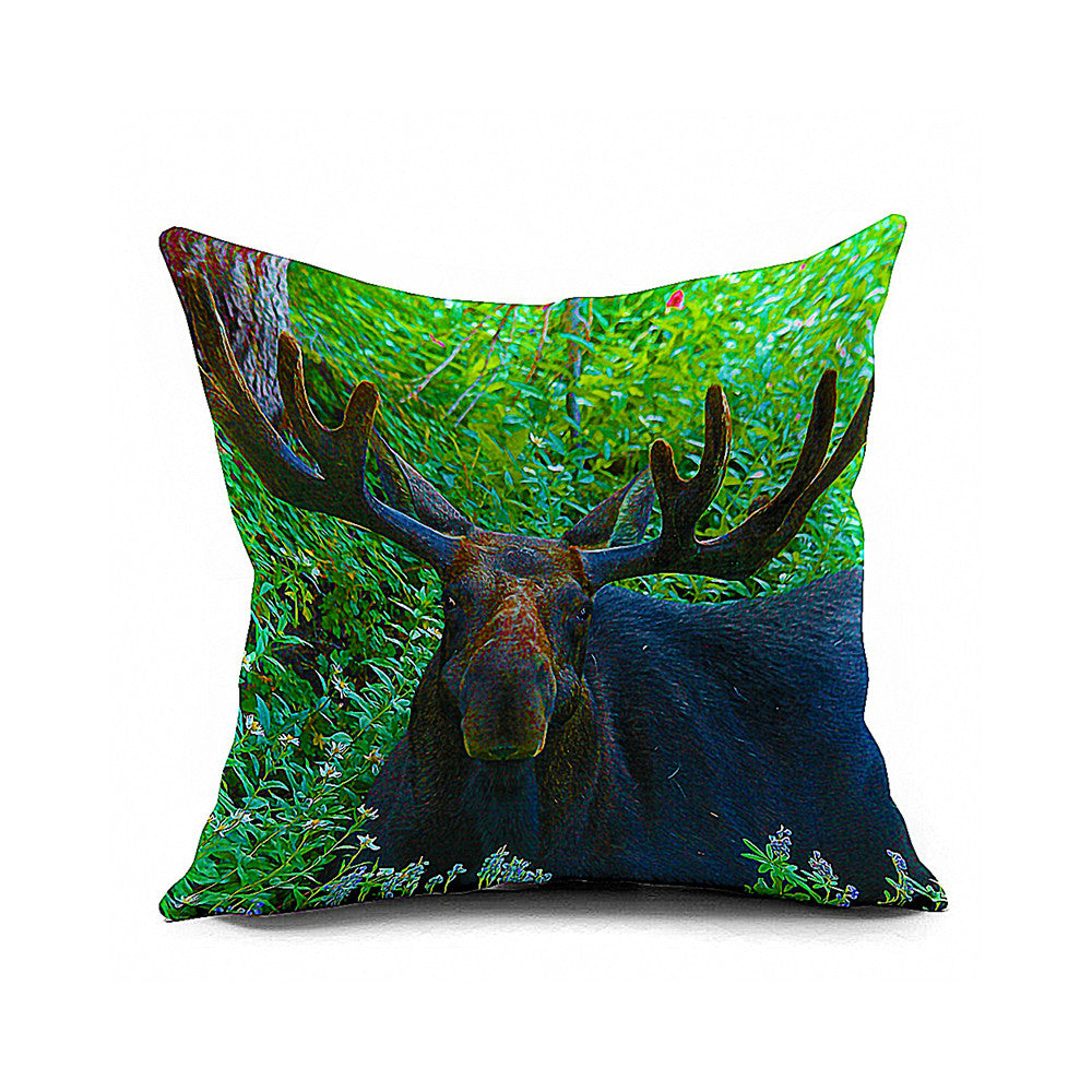 Cotton Flax Pillow Cushion Cover Animal   DW112 - Mega Save Wholesale & Retail