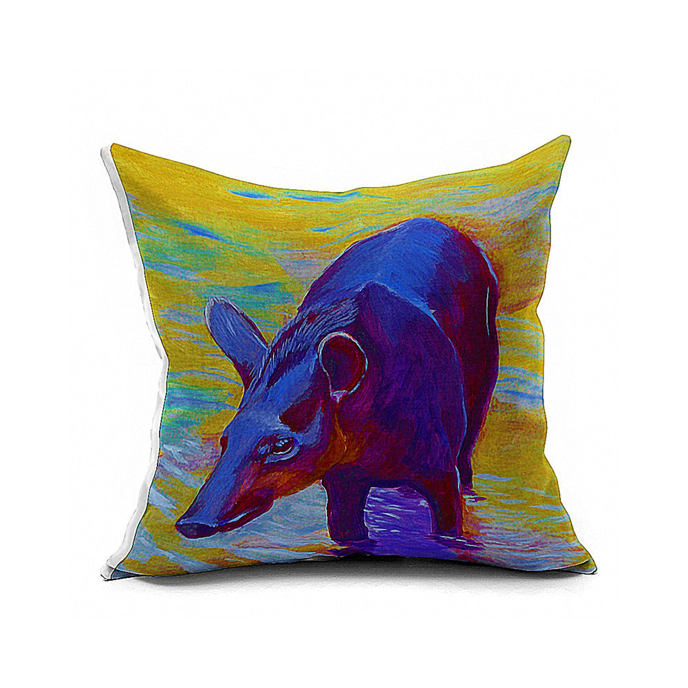 Cotton Flax Pillow Cushion Cover Animal   DW133 - Mega Save Wholesale & Retail