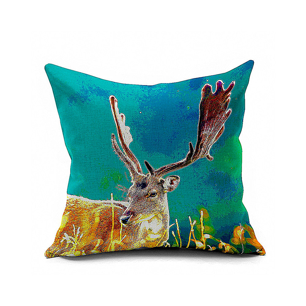 Cotton Flax Pillow Cushion Cover Animal   DW137 - Mega Save Wholesale & Retail
