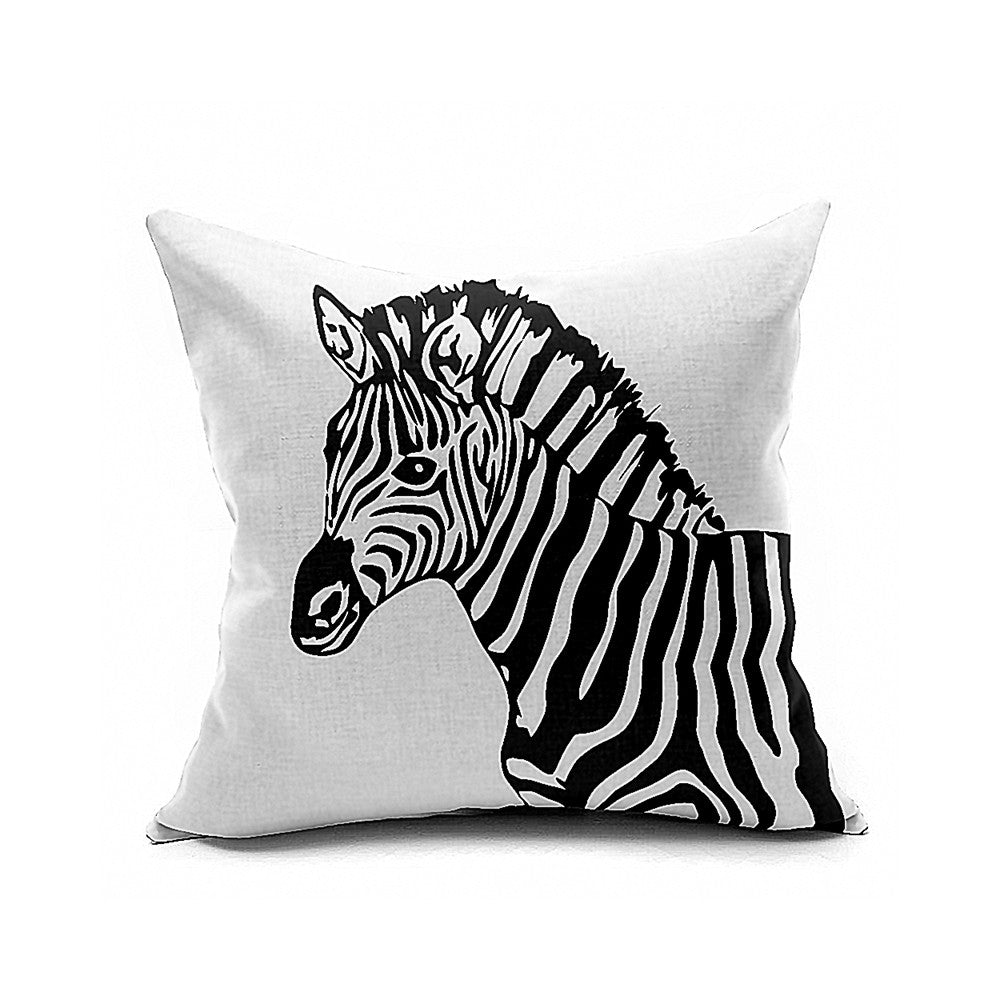 Cotton Flax Pillow Cushion Cover Animal   DW164 - Mega Save Wholesale & Retail