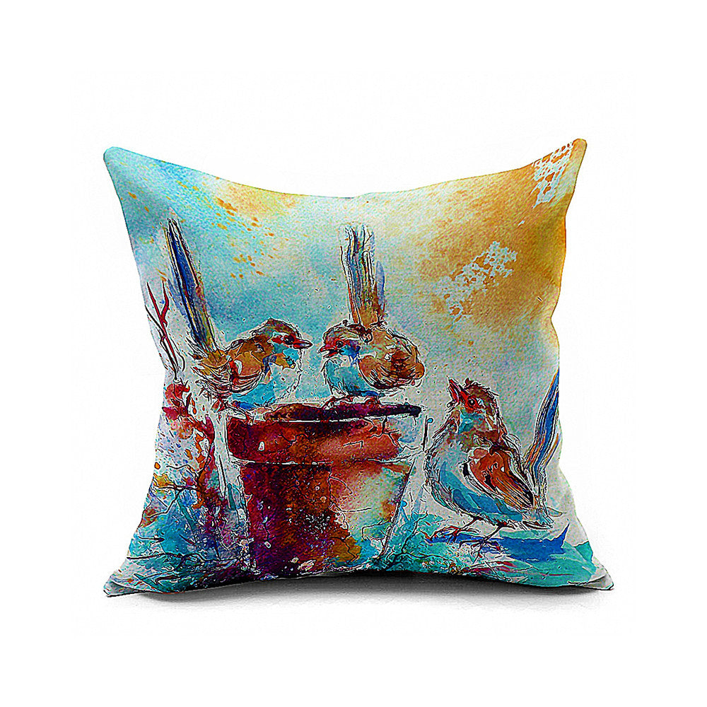 Cotton Flax Pillow Cushion Cover Animal   DW171 - Mega Save Wholesale & Retail