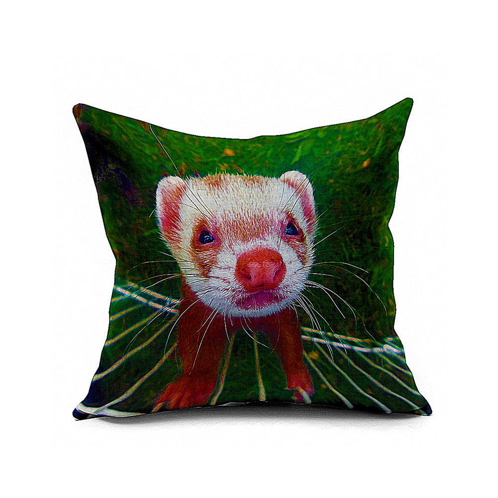 Cotton Flax Pillow Cushion Cover Animal   DW197 - Mega Save Wholesale & Retail