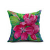 Cotton Flax Pillow Cushion Cover Flower   HD019 - Mega Save Wholesale & Retail