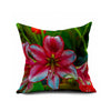 Cotton Flax Pillow Cushion Cover Flower   HD027 - Mega Save Wholesale & Retail