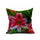 Cotton Flax Pillow Cushion Cover Flower   HD027 - Mega Save Wholesale & Retail