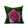 Cotton Flax Pillow Cushion Cover Flower   HD033 - Mega Save Wholesale & Retail